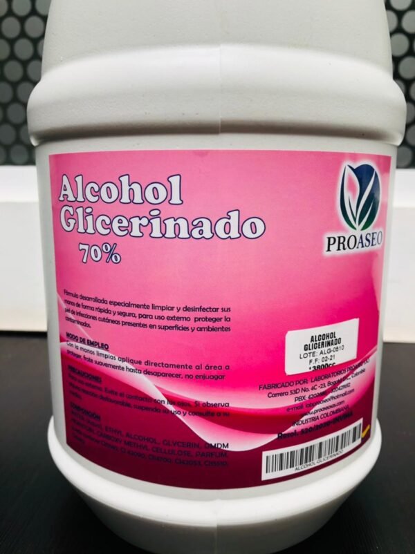 Alcohol glicerinado